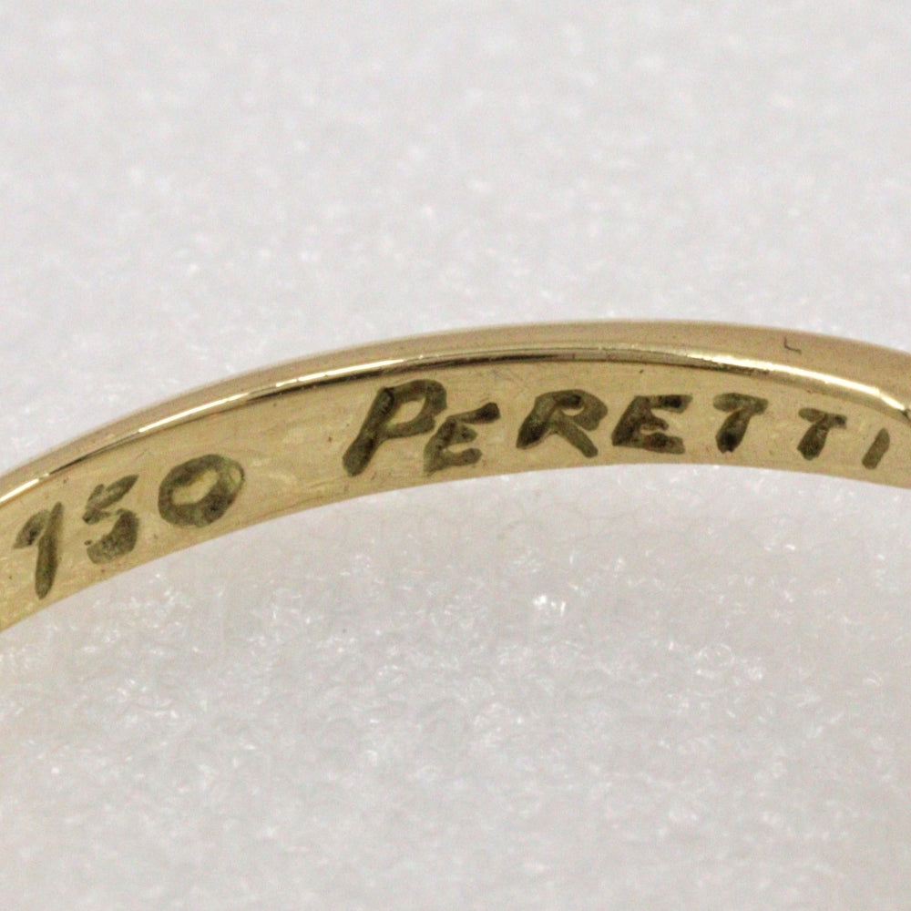 TIFFANY&Co. Ring K18 yellow gold gold Women Used Authentic