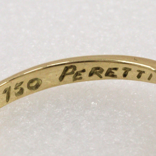 TIFFANY&Co. Ring K18 yellow gold gold Women Used Authentic