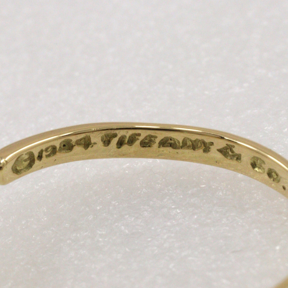 TIFFANY&Co. Ring K18 yellow gold gold Women Used Authentic