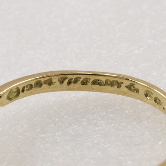 TIFFANY&Co. Ring K18 yellow gold gold Women Used Authentic