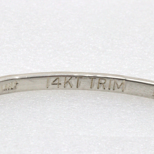 TIFFANY&Co. Bangle Silver925, K14 Yellow Gold Silver Double heart Hook & Eye Women Used Authentic