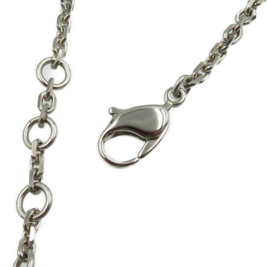 LOUIS VUITTON Necklace M65544 metal Silver Sotoire Veil Ankhlusion Women Used Authentic