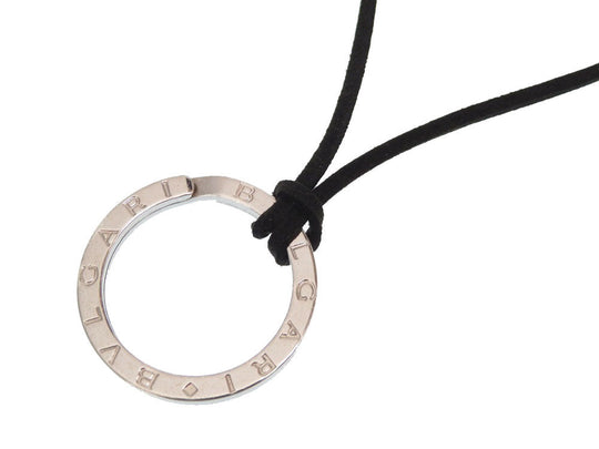 BVLGARI Necklace Silver925 Silver Key ring unisex(Unisex) Used Authentic
