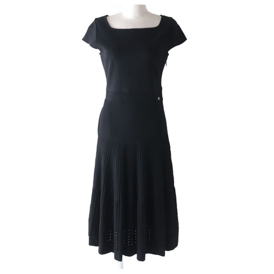SWAROVSKI one piece Rayon black 38