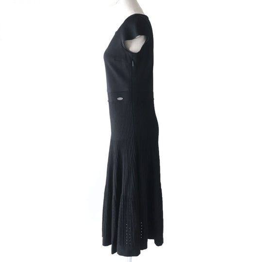 SWAROVSKI one piece Rayon black 38