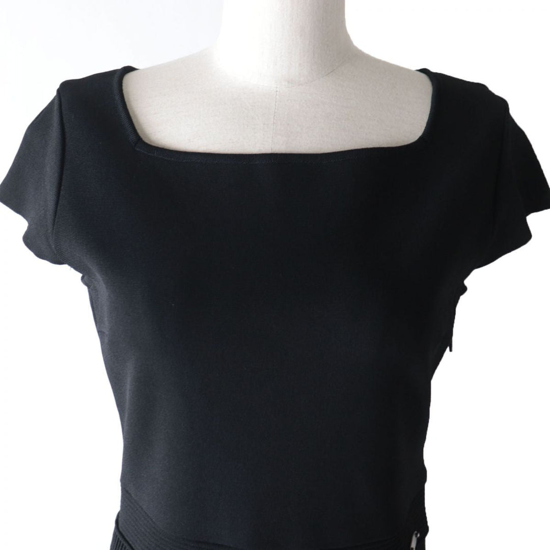 SWAROVSKI one piece Rayon black 38