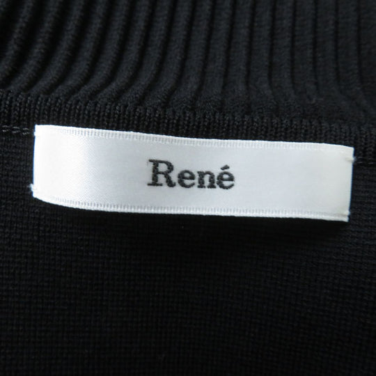 SWAROVSKI one piece Rayon black 38