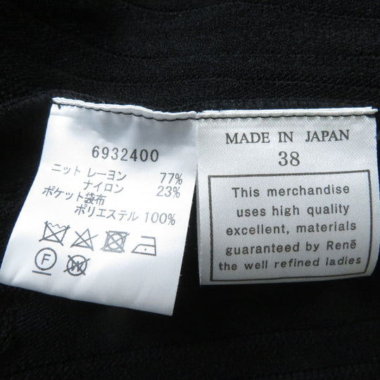 SWAROVSKI one piece Rayon black 38