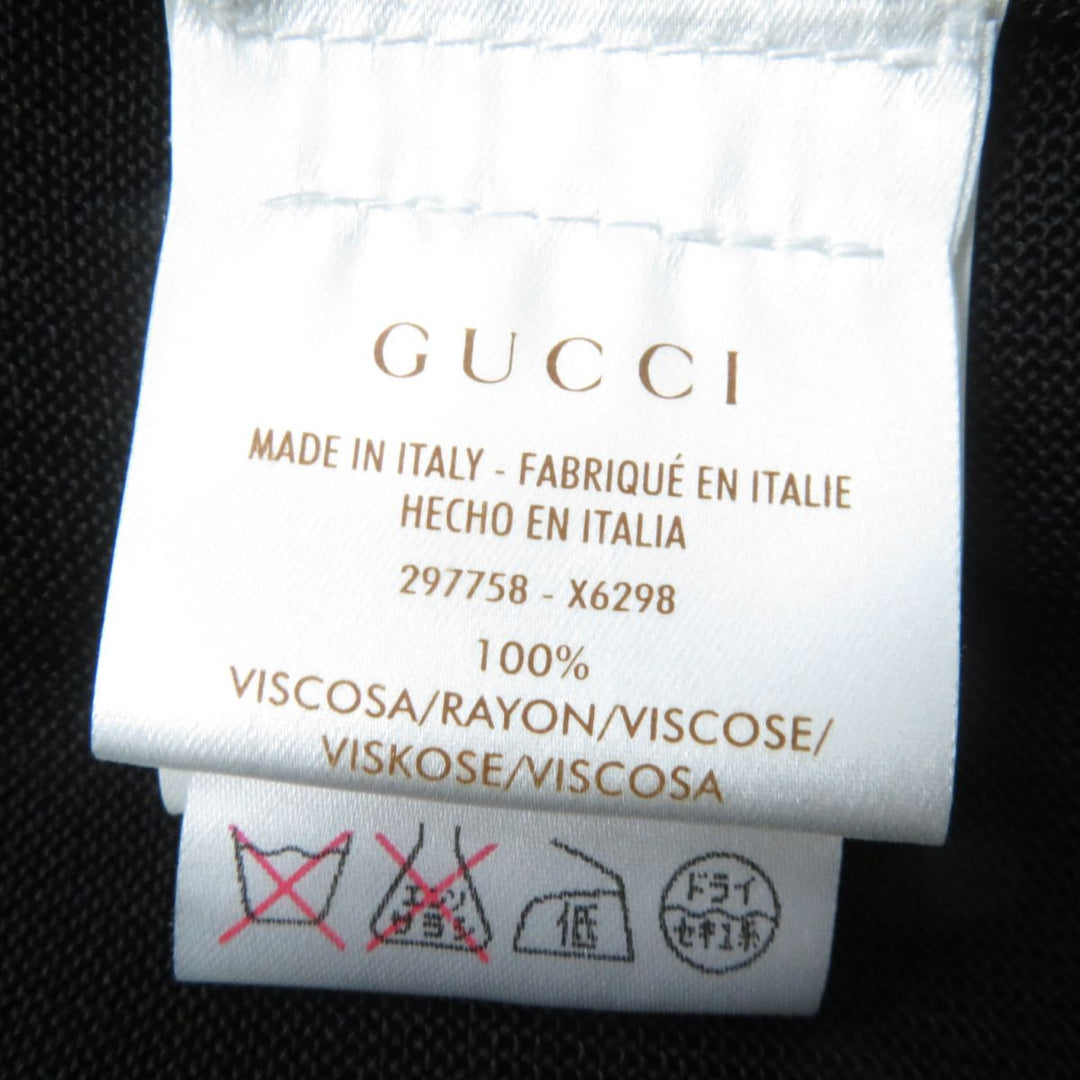 GUCCI tops Rayon black XS
