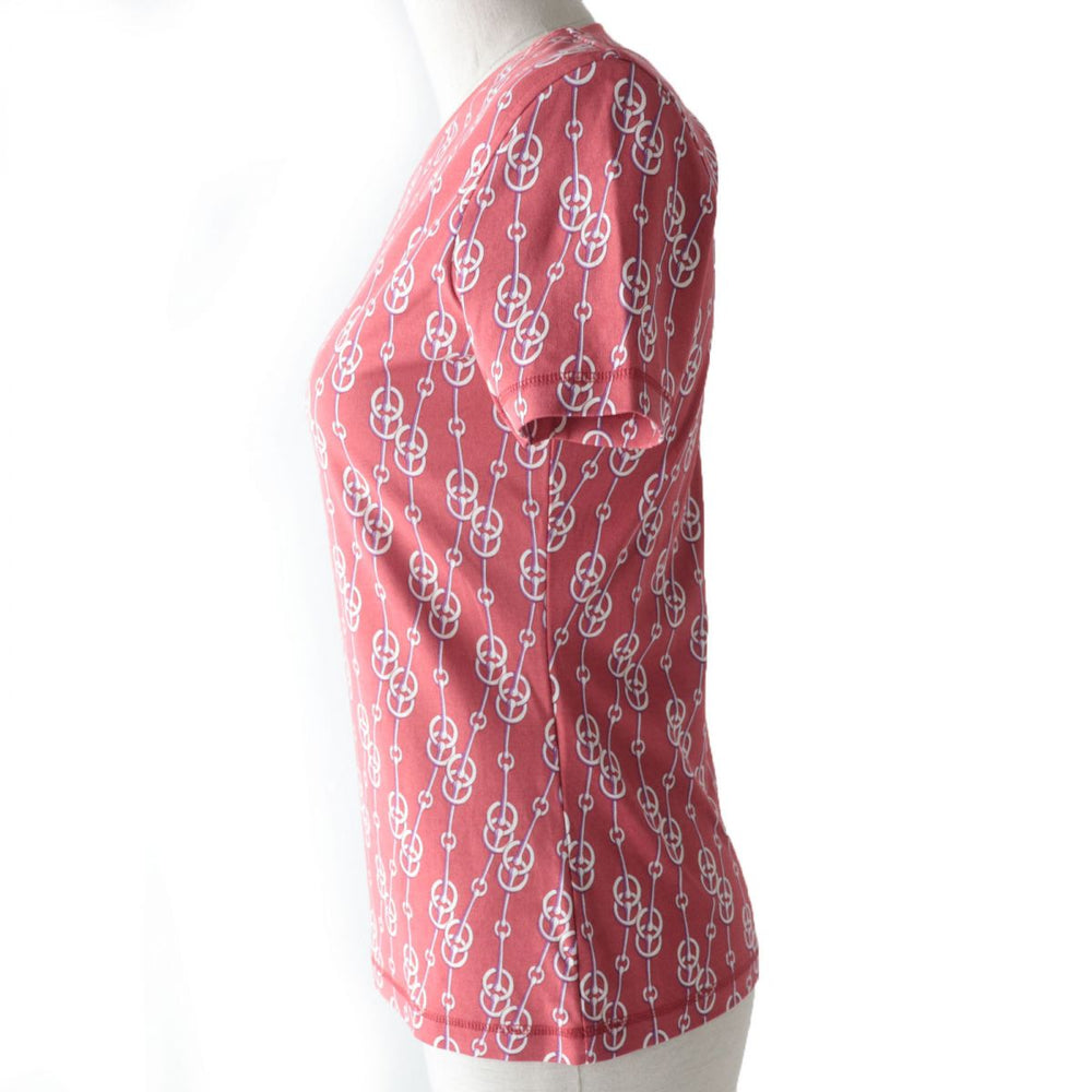 HERMES Cut cotton Red type 36