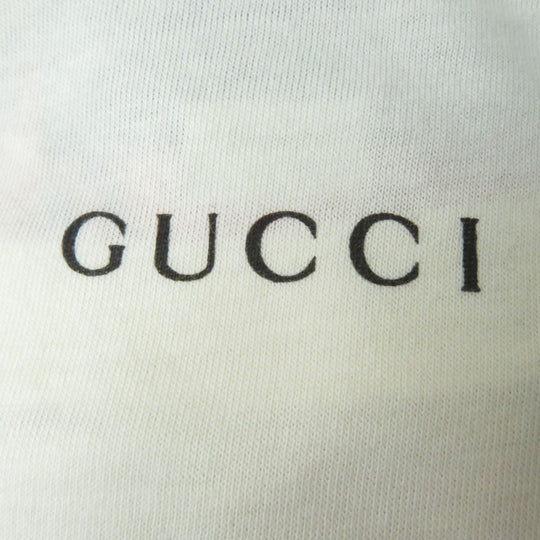 GUCCI tops 492347 cotton Ivoryx multicolor M