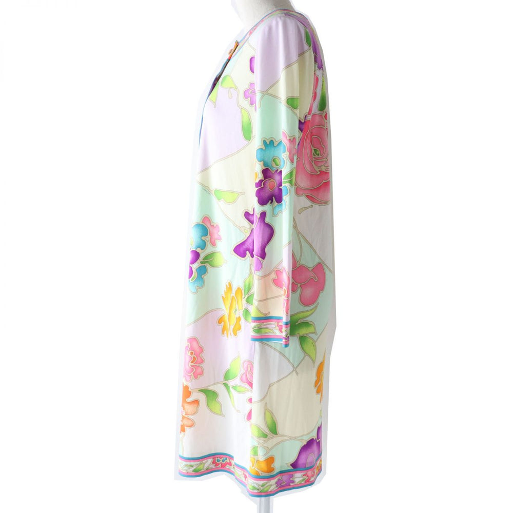 LEONARD one piece 65% acetate, 35% polyester multicolor M