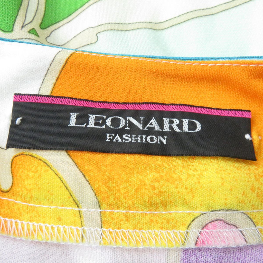 LEONARD one piece 65% acetate, 35% polyester multicolor M