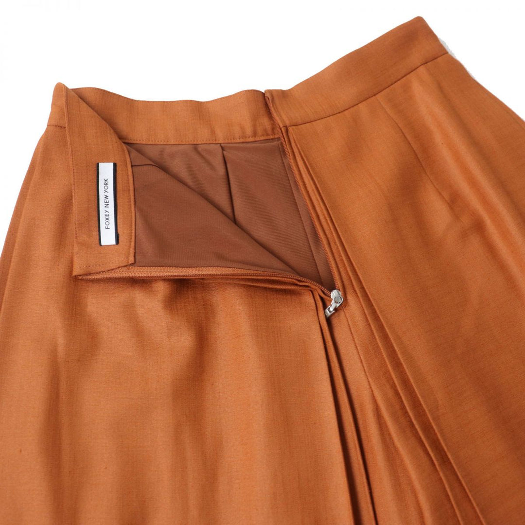 FOXEY Pants polyester Brown 38