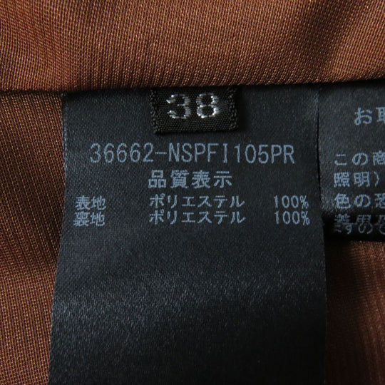 FOXEY Pants polyester Brown 38