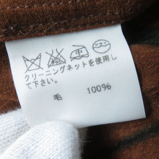 ISSEY MIYAKE tops wool Brown x orange 2