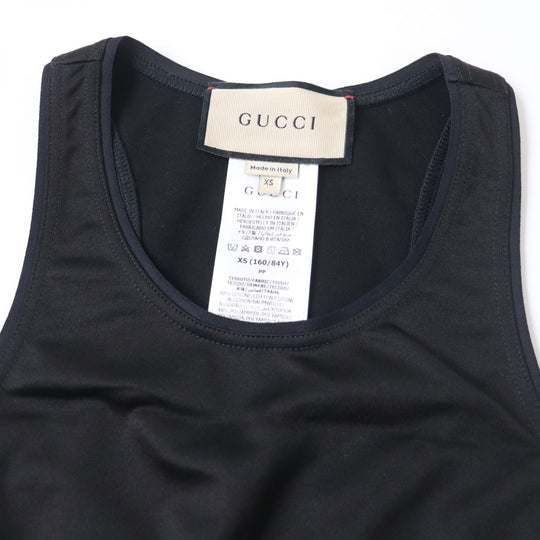 GUCCI Tank top 672401 cotton black XS