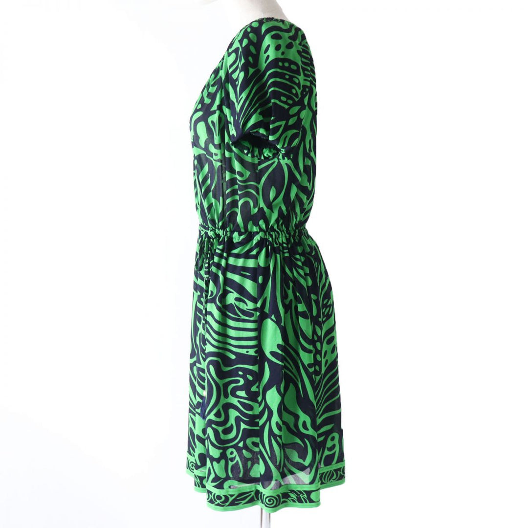 LEONARD one piece 0130305 acetate Green black LEONARD FASHION 2