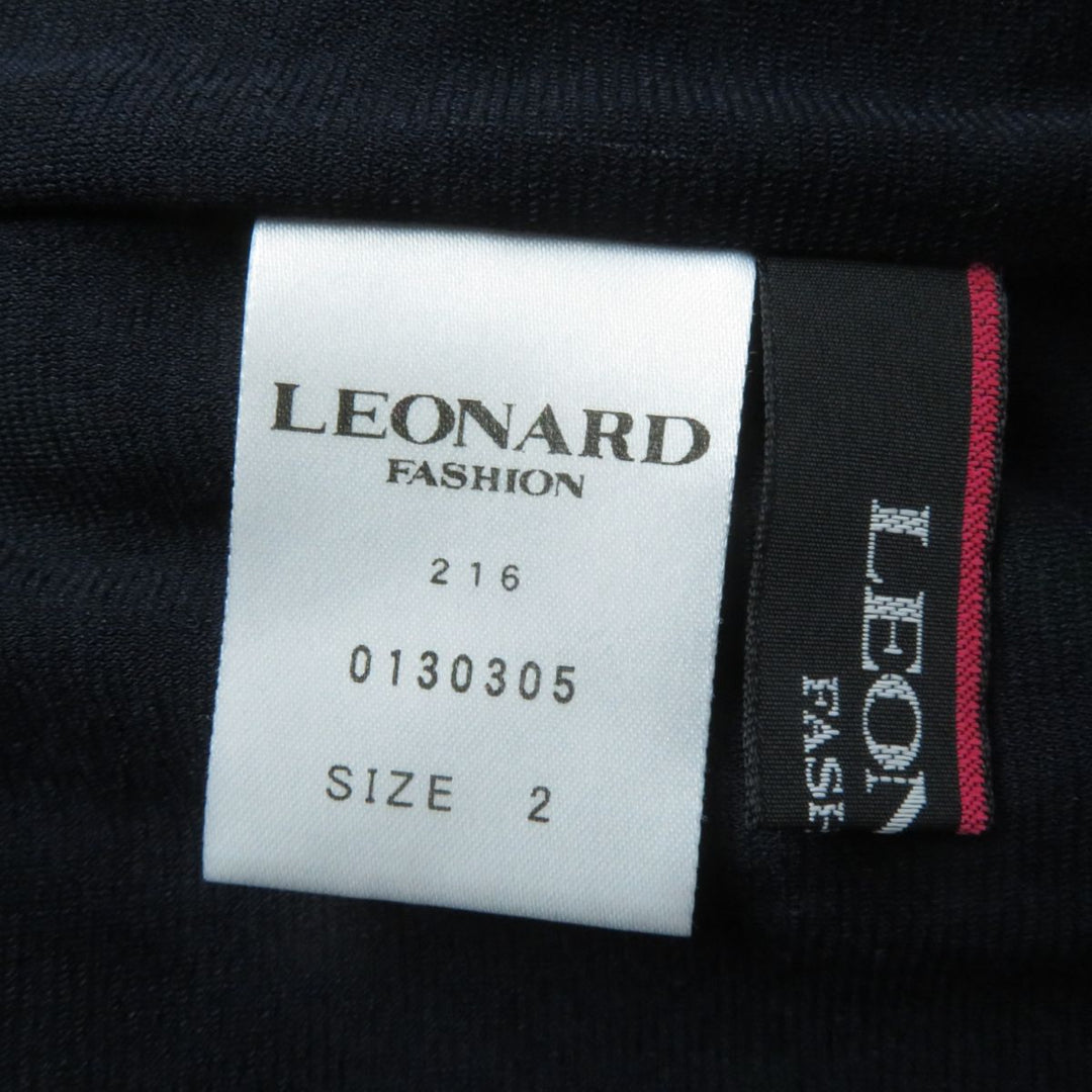 LEONARD one piece 0130305 acetate Green black LEONARD FASHION 2