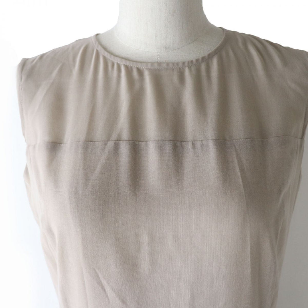 FOXEY one piece polyester beige 38