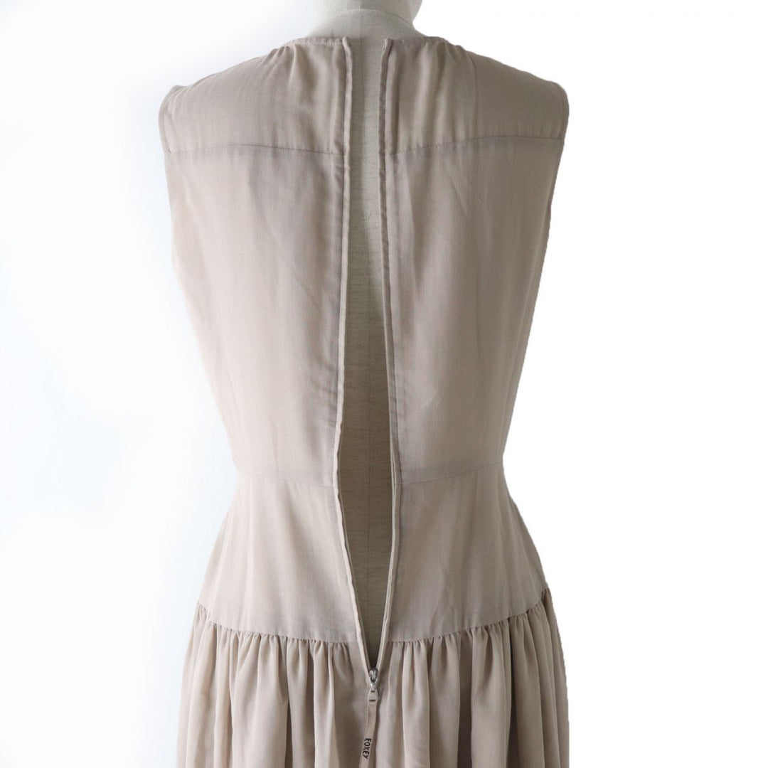 FOXEY one piece polyester beige 38