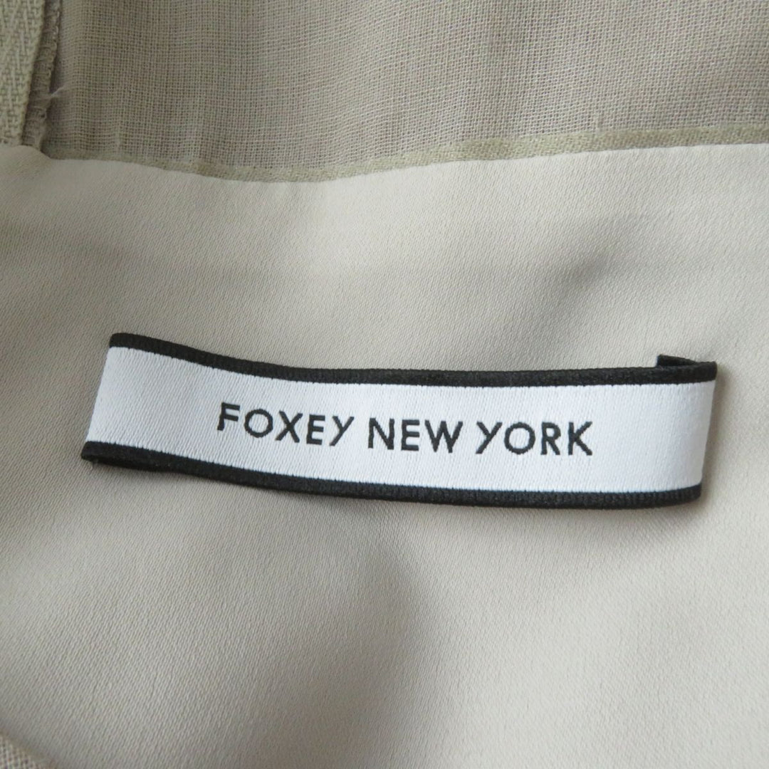 FOXEY one piece polyester beige 38