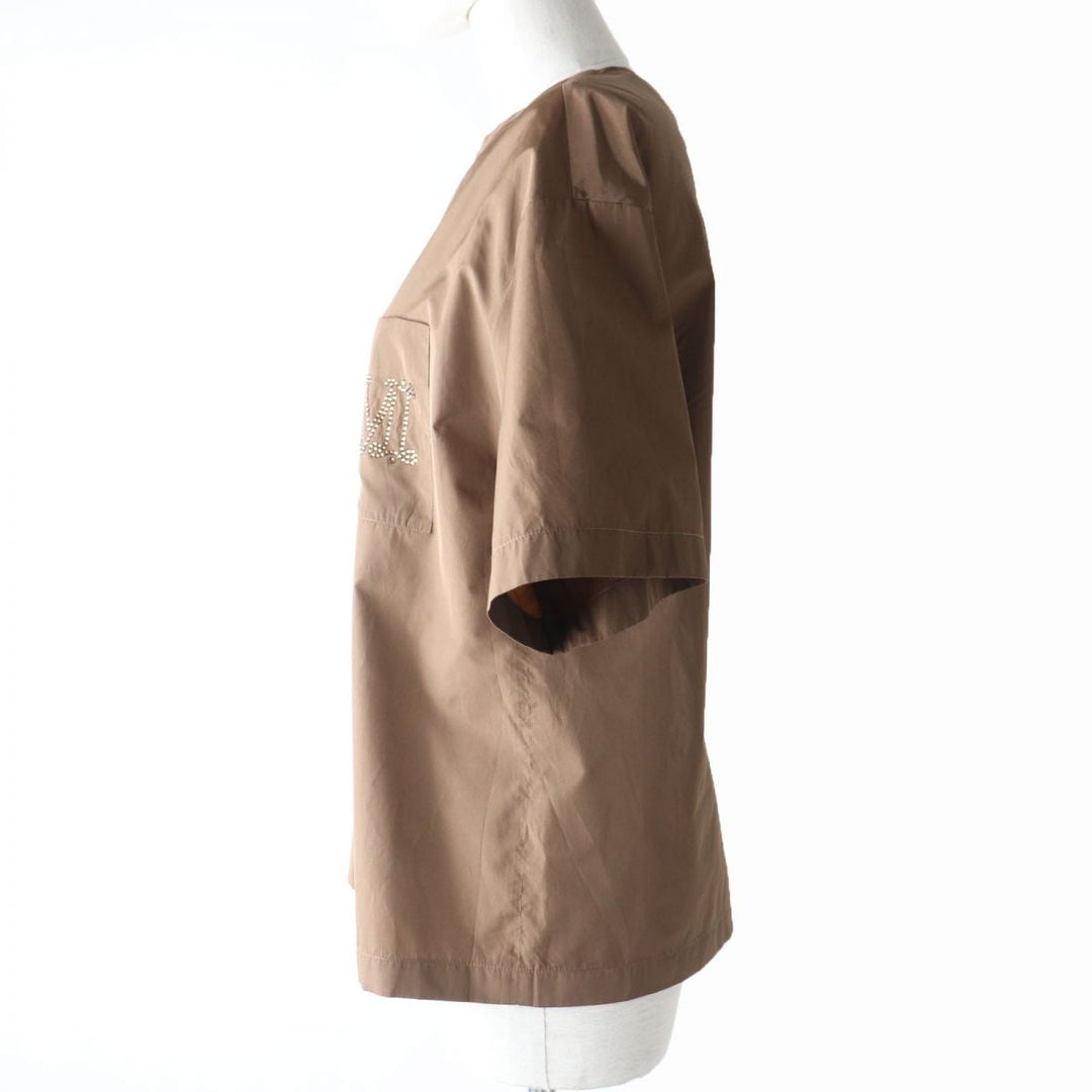 MAX MARA Cut polyester Brown 36