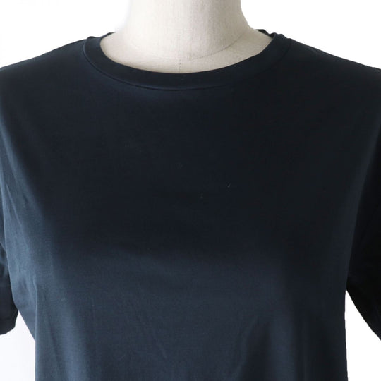JIL SANDER Cut cotton Navy x yellow S