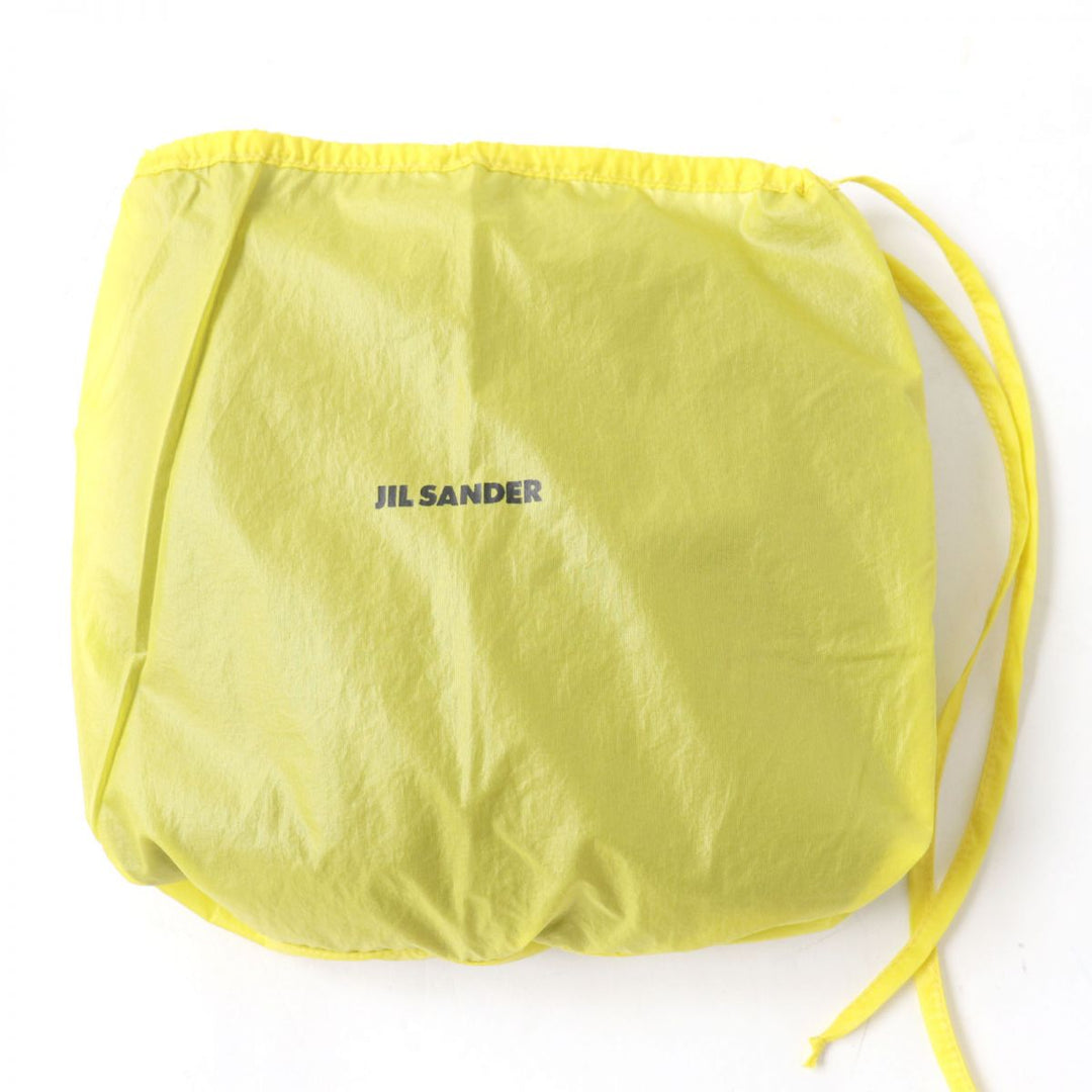 JIL SANDER Cut cotton Navy x yellow S