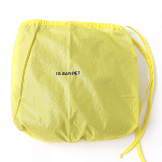 JIL SANDER Cut cotton Navy x yellow S
