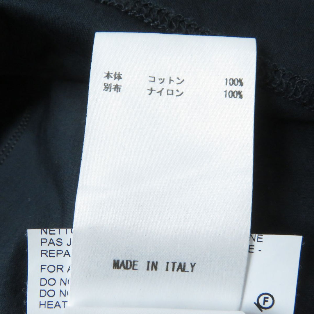 JIL SANDER Cut cotton Navy x yellow S