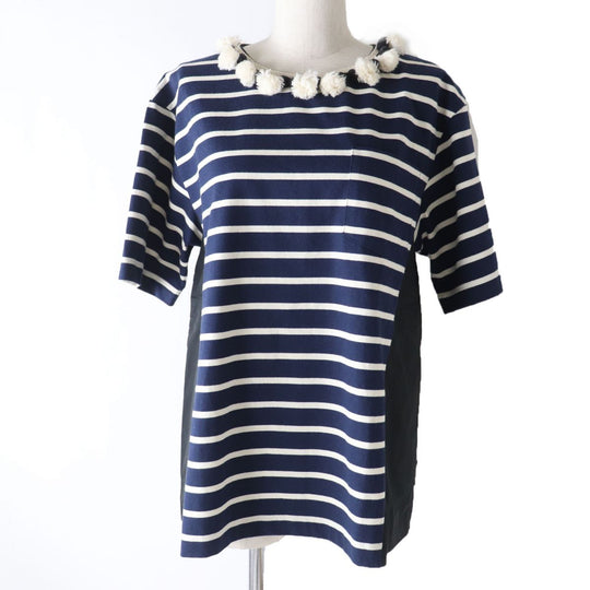 MONCLER Cut cotton Navy M