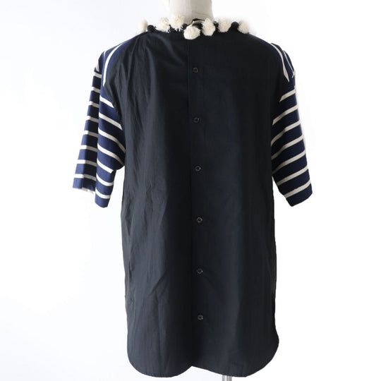 MONCLER Cut cotton Navy M
