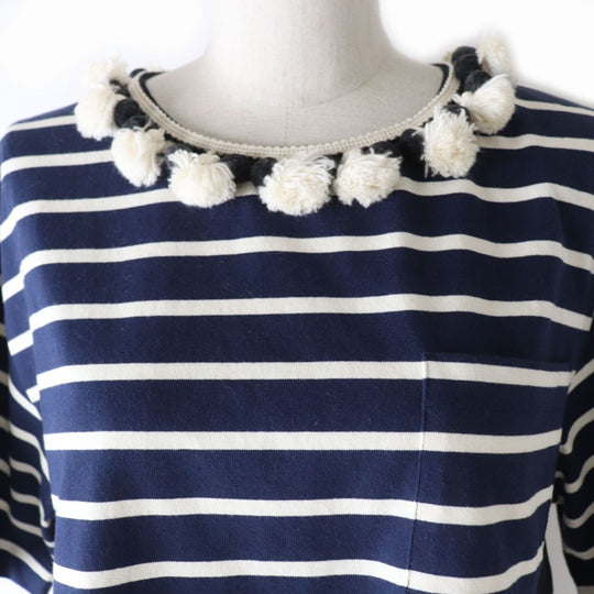 MONCLER Cut cotton Navy M