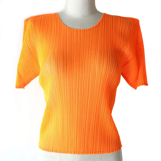 ISSEY MIYAKE Cut polyester Orange 3