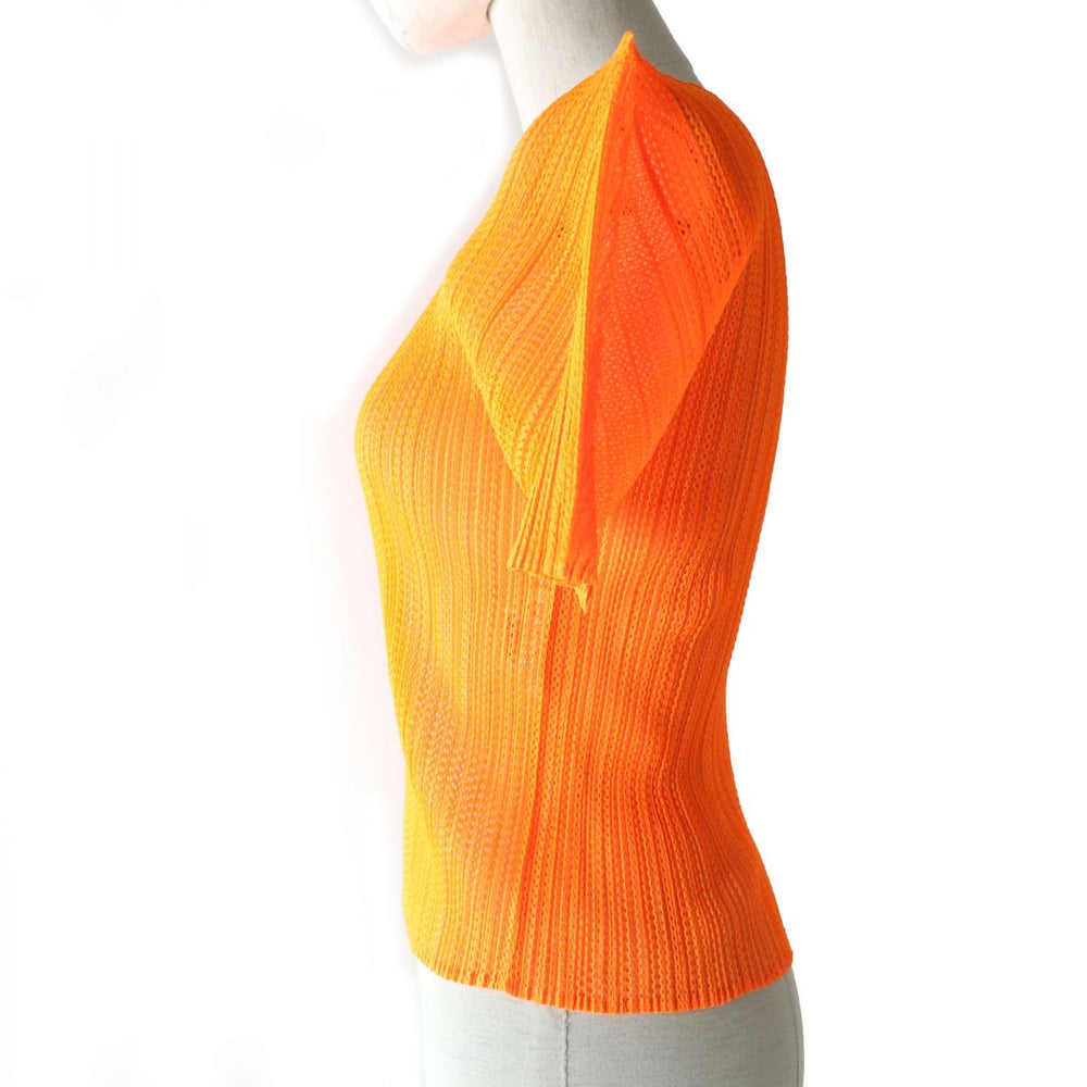 ISSEY MIYAKE Cut polyester Orange 3