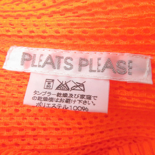 ISSEY MIYAKE Cut polyester Orange 3