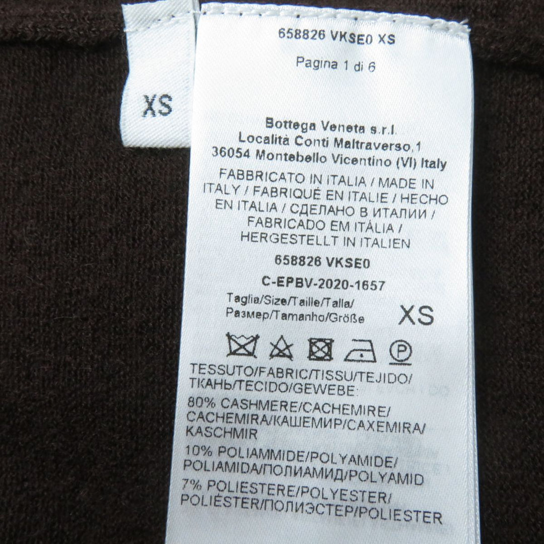 BOTTEGAVENETA knit cashmere Brown XS