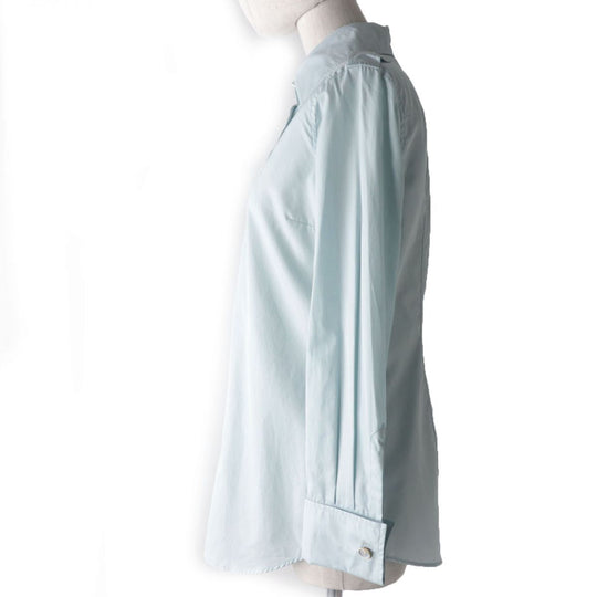 GUCCI blouse cotton Light blue 38