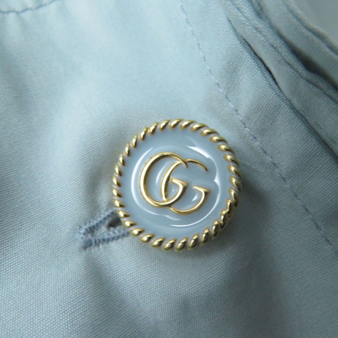 GUCCI blouse cotton Light blue 38