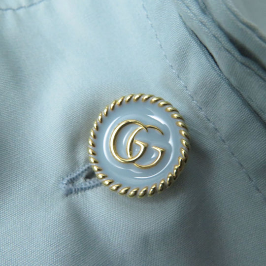 GUCCI blouse cotton Light blue 38