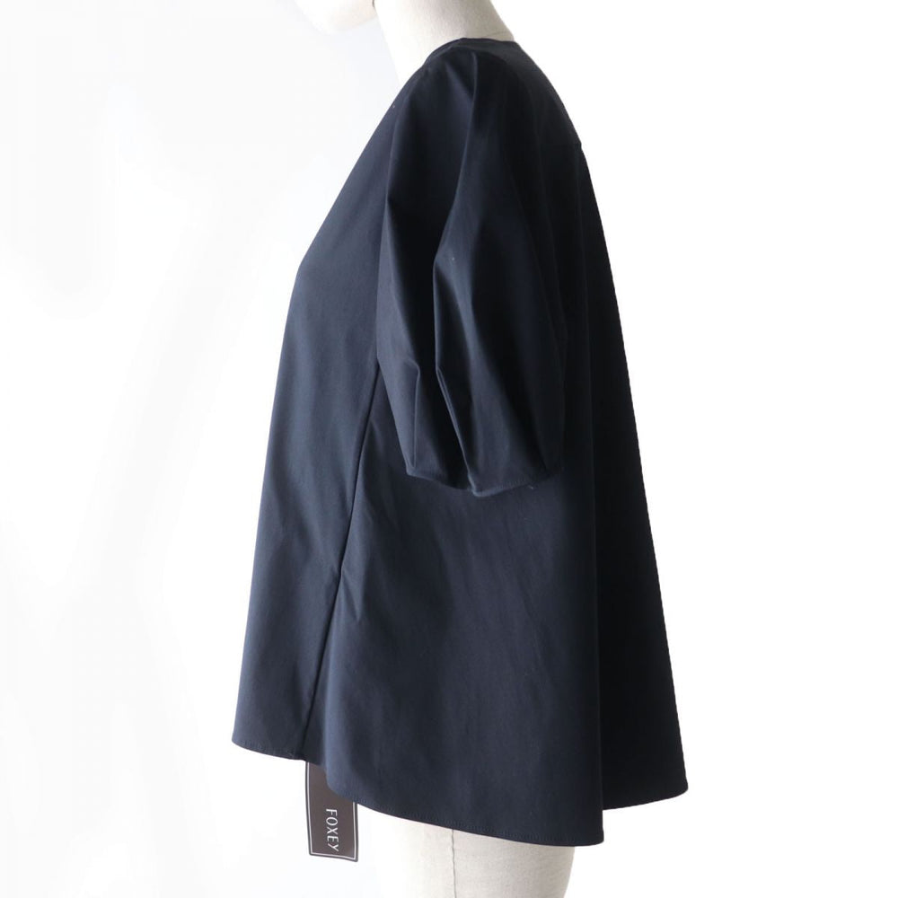 FOXEY blouse cotton black 40