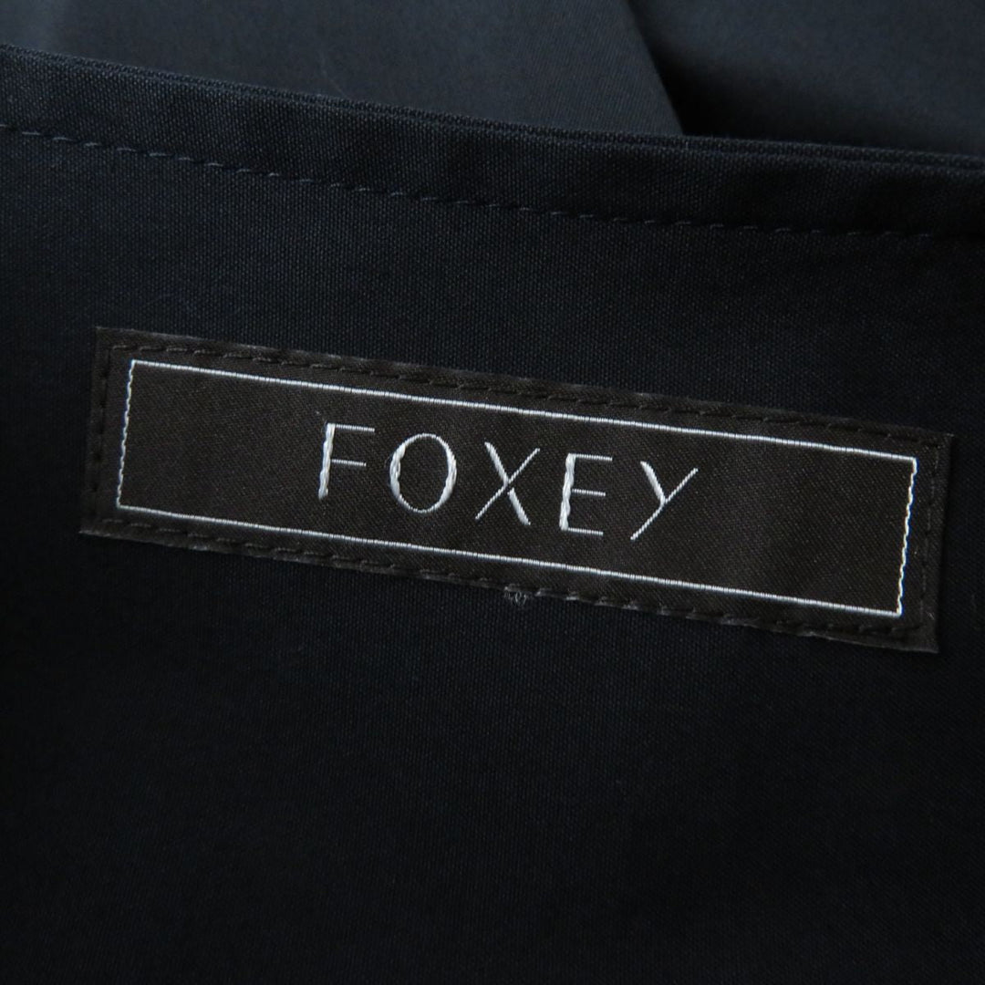 FOXEY blouse cotton black 40