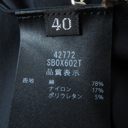 FOXEY blouse cotton black 40