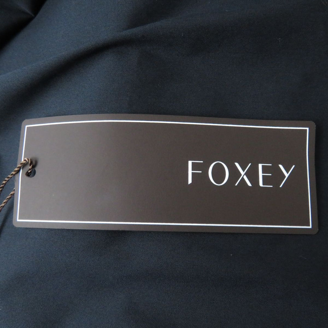FOXEY blouse cotton black 40