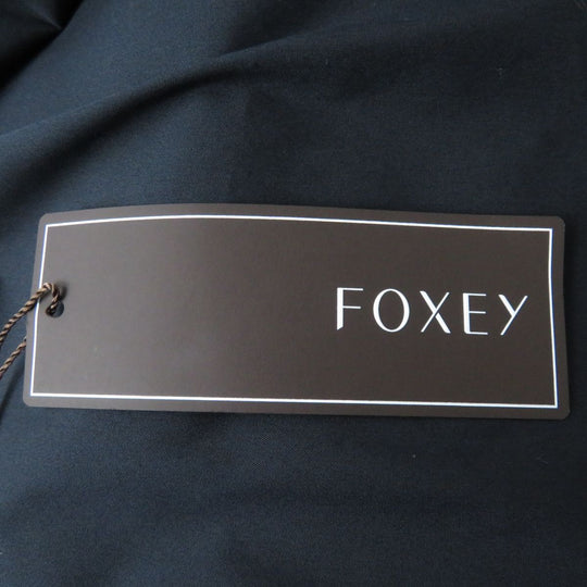 FOXEY blouse cotton black 40