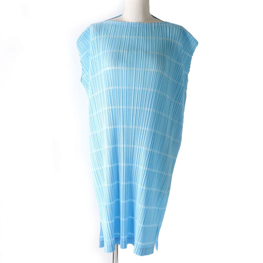 ISSEY MIYAKE one piece polyester Light blue 2