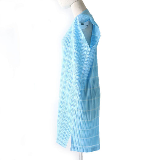 ISSEY MIYAKE one piece polyester Light blue 2