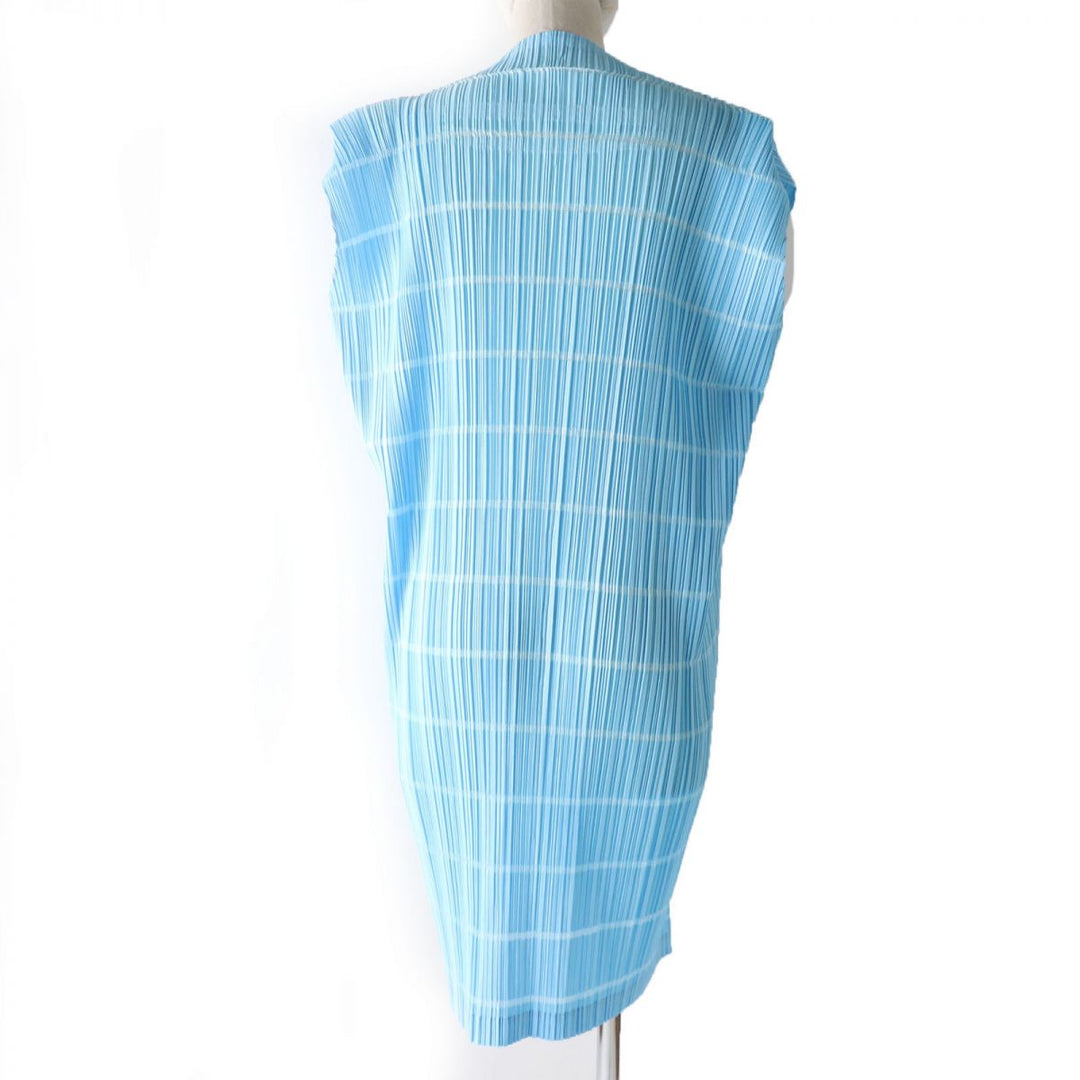 ISSEY MIYAKE one piece polyester Light blue 2