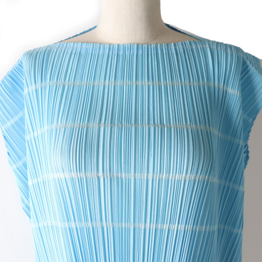 ISSEY MIYAKE one piece polyester Light blue 2